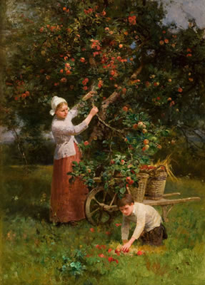 In the Orchard, Écouen, France by Henry George Todd - Auction record, sale price, and art valuation. Compare with similar artists and explore comparable artworks.