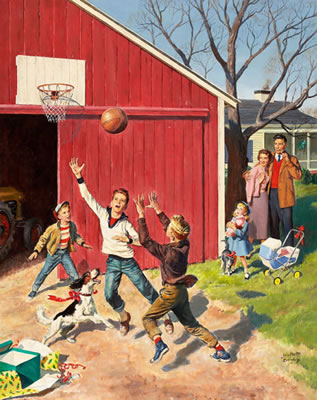 Progressive Farmer cover, 1950 by Walter Martin Baumhofer - Auction record, sale price, and art valuation. Compare with similar artists and explore comparable artworks.