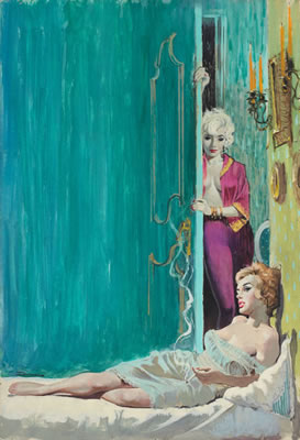 Never Love a Man, paperback cover, 1962