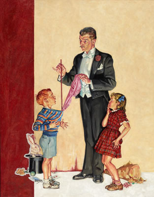 The Magician, Liberty magazine cover, February 25, 1939