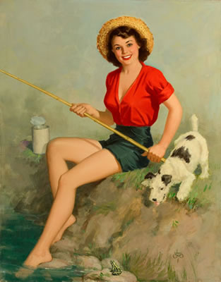 Girl Fishing