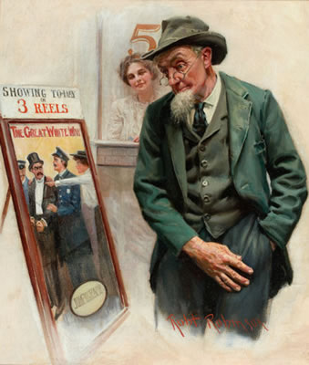 Saturday Evening Post cover, May 17, 1913