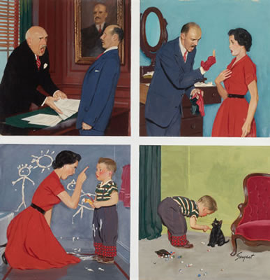 Saturday Evening Post cover, March 20, 1954