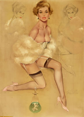Pin-Up in Fur