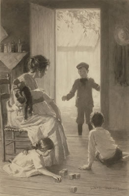 Playtime, story illustration
