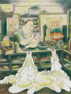 Playboy cartoon illustration, page 232, September 1970