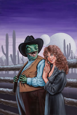 Ex-Chameleon, Magazine of Fantasy and Science Fiction magazine cover