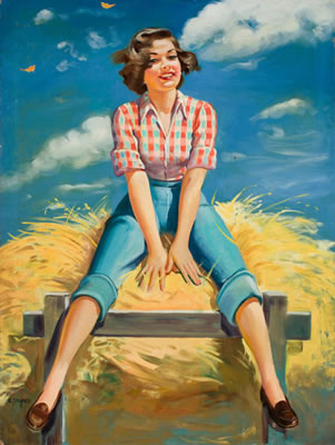 Hayride by Ellen Barbara Segner - Auction record, sale price, and art valuation. Compare with similar artists and explore comparable artworks.