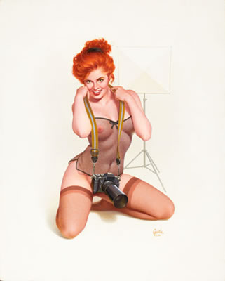Redhead with a Long Lens by Rudy Garcia - Auction record, sale price, and art valuation. Compare with similar artists and explore comparable artworks.