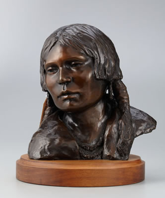 Portrait of an Indian Girl