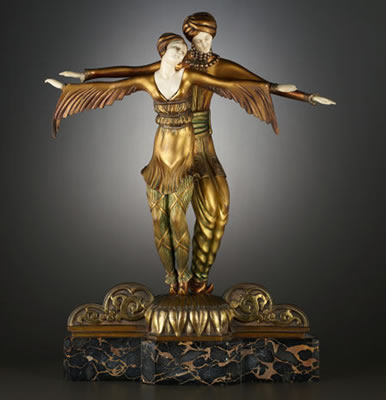 Figural Group by Lucille Sevin - Auction record, sale price, and art valuation. Compare with similar artists and explore comparable artworks.