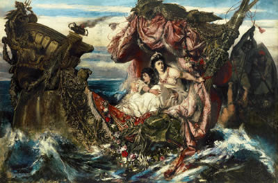 The Shipwreck of Agrippina by Gustave Wertheimer - Auction record, sale price, and art valuation. Compare with similar artists and explore comparable artworks.