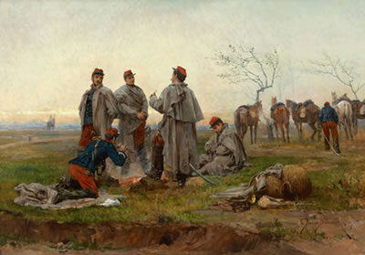 Sample artwork by Etienne Prosper Berne-Bellecoeur (1838 - 1910), known for portrait and landscape painting - View similar artists and auction records