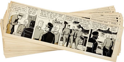 The Phantom Daily Comic Strip Original Art Group (King Features Syndicate, 1955) (27)