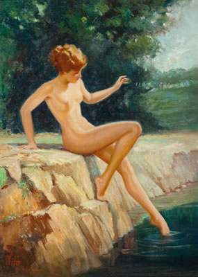 Nude by the Water