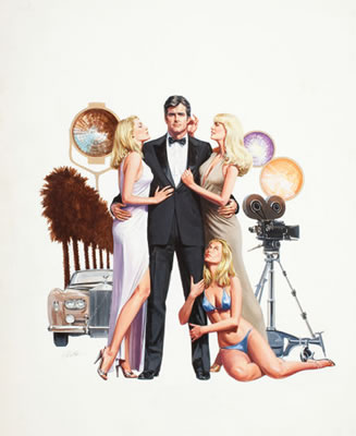 James Bond paperback cover, c. 1981-82 by Barnett Plotkin - Auction record, sale price, and art valuation. Compare with similar artists and explore comparable artworks.