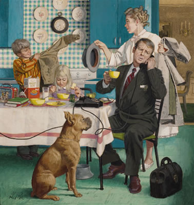 A Hectic Morning by Alexander Sharpe Ross - Auction record, sale price, and art valuation. Compare with similar artists and explore comparable artworks.