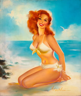 At the Beach by Maxine (Stevens) Sunderman Runci - Auction record, sale price, and art valuation. Compare with similar artists and explore comparable artworks.