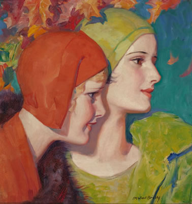 Pictorial Review magazine cover, October 1930