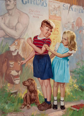 Sample artwork by John Howitt (1885 - 1958), known for portrait, landscape, illustrator - View similar artists and auction records