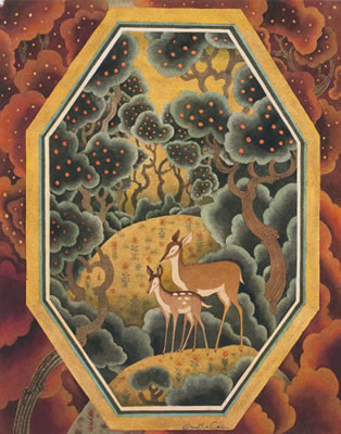 The Enchanter's Daughter book illustration, 1987