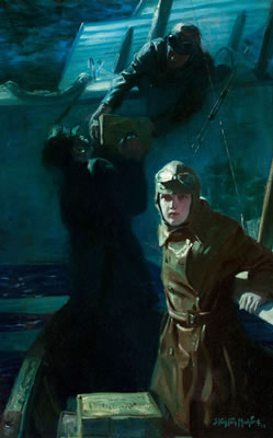 The Long Call, Everybody's Magazine cover, April 1924