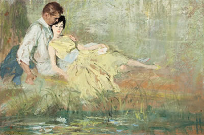 Cosmopolitan magazine illustration