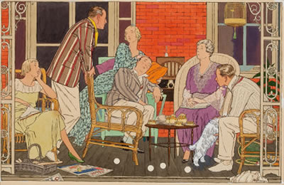 It's a Wise Child, Woman's Home companion illustration, January 1931