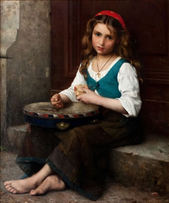 Peasant Girl by Alfred Guillou - Auction record, sale price, and art valuation. Compare with similar artists and explore comparable artworks.
