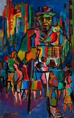 Man with a Bird