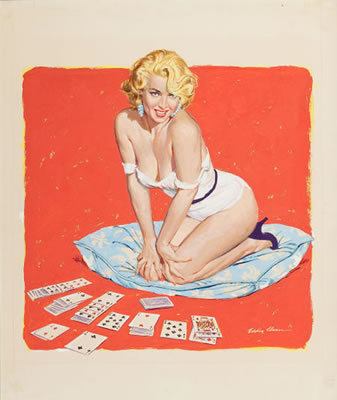Sample artwork by Eddie Chan (20th century), known for illustration-magazine - View similar artists and auction records