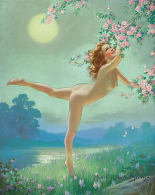 Nude Woman Picking a Flower by Mabel Rollins Harris - Auction record, sale price, and art valuation. Compare with similar artists and explore comparable artworks.
