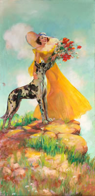 Sample artwork by Irene Patten (20th century), known for illustrator-calendar - View similar artists and auction records