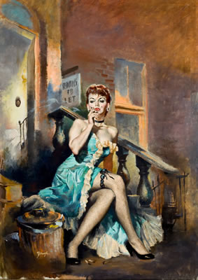 Murder Won't Out, paperback cover, 1953 by Charles Binger - Auction record, sale price, and art valuation. Compare with similar artists and explore comparable artworks.