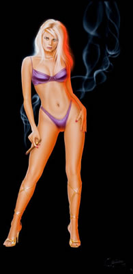 Cigar Girl, 1997 by Carlos Cartagena - Auction record, sale price, and art valuation. Compare with similar artists and explore comparable artworks.