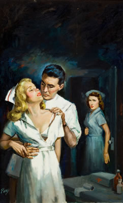 Hospital Doctor, paperback cover, 1952