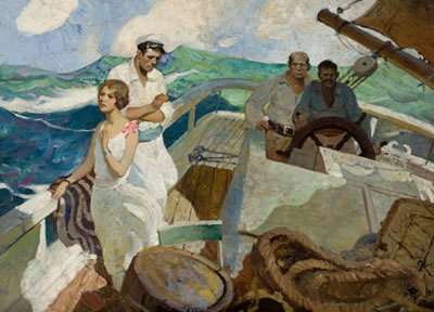 Heartache at Sea by Bartow Van Voorhis Matteson - Auction record, sale price, and art valuation. Compare with similar artists and explore comparable artworks.