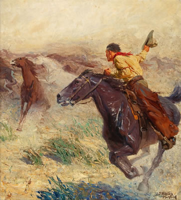 Wild Horse Mesa, book cover, 1928