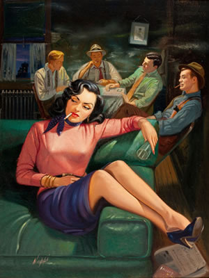 Gang Moll, paperback digest cover
