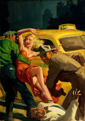 Mrs. Big, Super Detective pulp cover