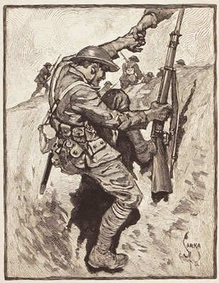 WWI Trench by Charles Sarka - Auction record, sale price, and art valuation. Compare with similar artists and explore comparable artworks.