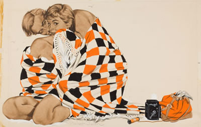 The Checkered Blanket, story illustration