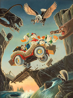 Vacation Panel Painting Original Art (1972)...