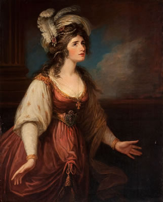 Portrait of Sarah Siddons as Zara