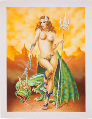 Dragon Song Illustration Original Art (SQP, 2010) by Cesar Britez - Auction record, sale price, and art valuation. Compare with similar artists and explore comparable artworks.