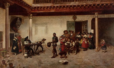 Peasant Street Scene, 1878