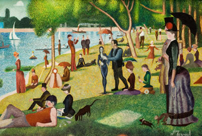 Playboy's Art Gallery: Afternoon at La Grande Jatte: The Munsters, page 181 by Jim Beaman - Auction record, sale price, and art valuation. Compare with similar artists and explore comparable artworks.