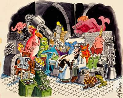 I Spend Twenty Seven Years Making Monsters and What Does It Get Me?...A Room Full of Monsters!, Pl