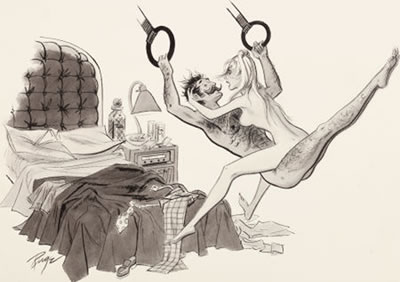 You're Spoiling Me for All Other Men, Playboy cartoon illustration, page 238