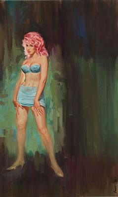 Sexy Red Head by Jack Faragasso - Auction record, sale price, and art valuation. Compare with similar artists and explore comparable artworks.